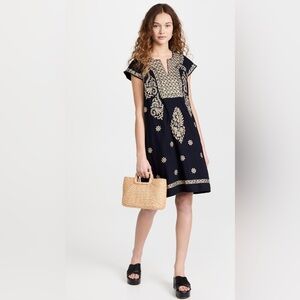 Roller Rabbit Black and Gold Dress – Size XS